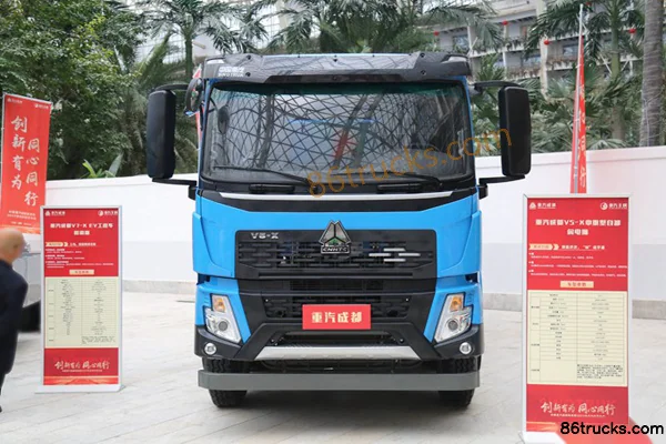 Sinotruk HOWO V5-X 245hp 6X2(8 wheels) 5.3m Dump Truck Exterior (3) | 86Trucks