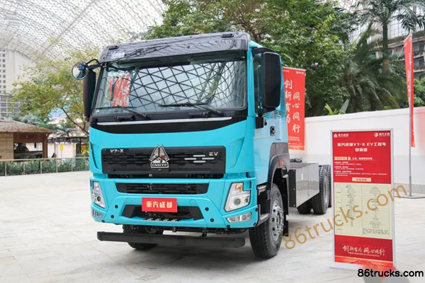 Sinotruk V7-X Tunnel Edition 25T 6X4(10 wheels) 6.8m Pure Electric Dump Truck 400kWh Exterior (3) | 86Trucks