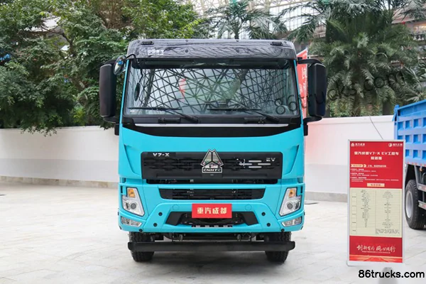 Sinotruk V7-X Tunnel Edition 25T 6X4(10 wheels) 6.8m Pure Electric Dump Truck 400kWh Exterior (2) | 86Trucks