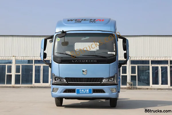 Lanqing Light Truck H Series 170 hp 4X2(6 wheels) 4.18m Single Row Stake Truck (Fast Gear 8-speed) Exterior (2) | 86Trucks