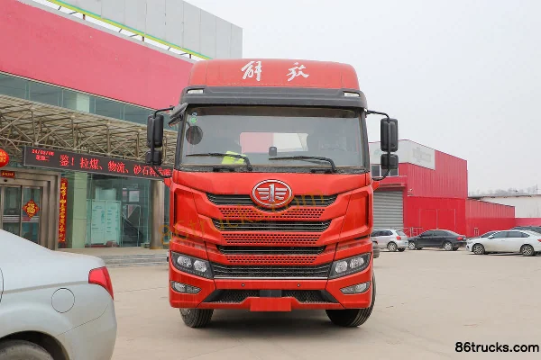 FAW Jiefang Qingdao Han VH Cold Region Edition 460 hp 6X4(10 wheels) CNG tractor truck Exterior (2) | 86Trucks