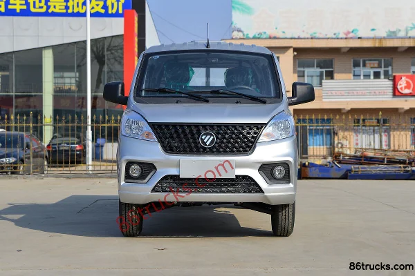 Foton Xiangling V 1.5L 115hp 4X2(6 wheels) Gasoline 2.53m Double Row Flatbed Mini Truck (China VI) Exterior (2) | 86Trucks