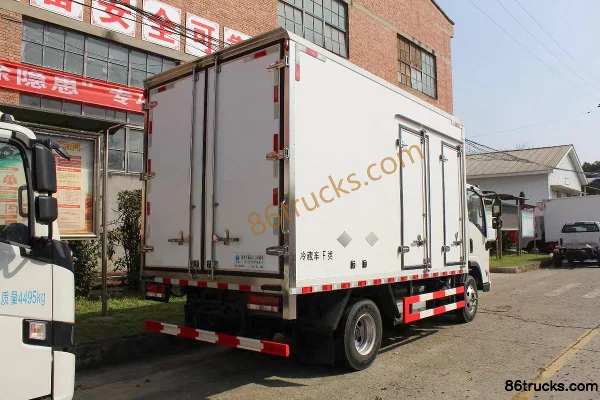 FARIZON GLR standard 4.5T 4.01m single-row plug-in hybrid refrigerated truck (Yihui) 53.58kWh 4X2(6 roues) Extérieur (3) | 86Trucks