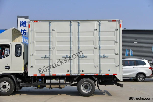 JAC Shuailing S7 136 hp 4X2(6 wheels) 3.79m semi-row van light truck (China VI) Body (2) | 86Trucks