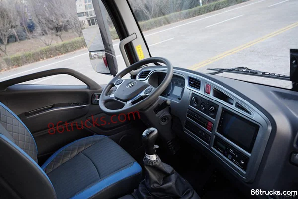 Foton Shenglong ES7 270 hp 8X2(10 wheels) 8.8m flatbed cargo truck (high roof double sleeper) Cab (2) | 86Trucks