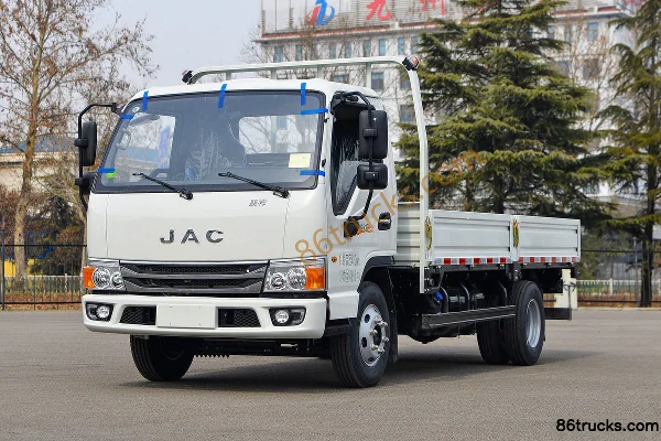 JAC Chuangfu Star H5 155 ch 4X2(6 roues) camion plateau simple cabine 4,18 m (WLY 8 vitesses) Extérieur (3) | 86Trucks