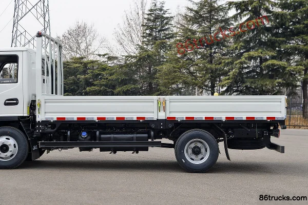 JAC Chuangfu Star H5 155 ch 4X2(6 roues) camion plateau simple cabine 4,18 m (WLY 8 vitesses) Carrosserie (2) | 86Trucks