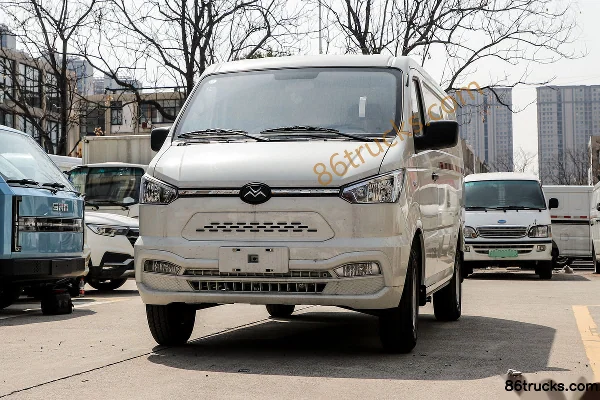 New Gonow Shuailing 3.2T 2-Seat 4.865m Pure Electric Panel Van 41.93kWh Exterior (3) | 86Trucks