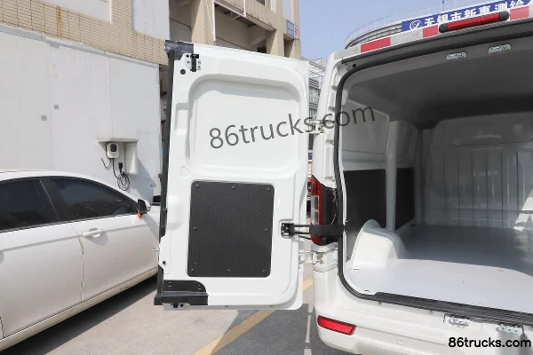 New Gonow Shuailing 3.2T 2-Seat 4.865m Pure Electric Panel Van 41.93kWh Cargo Box (2) | 86Trucks