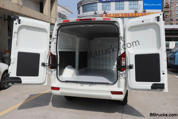 New Gonow Shuailing 3.2T 2-Seat 4.865m Pure Electric Panel Van 41.93kWh Cargo Box (1) | 86Trucks