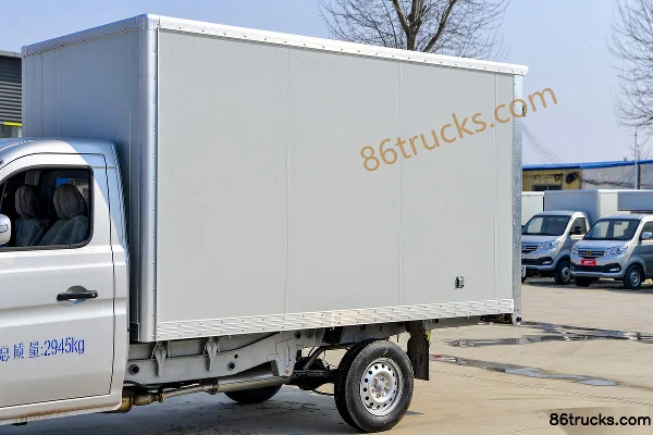 Changan Kuayue Xinbao T3 PLUS 1.6L essence 122 ch 4X2(6 roues) 3,04 m cabine simple fourgon léger Carrosserie (1) | 86Trucks