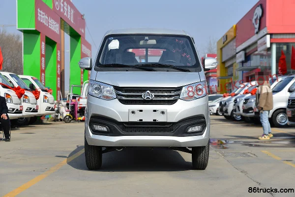 Changan Kuayue Wang X1 Luxury Edition 1.6L 122 hp 4X2(6 wheels) Gasoline 2.2m double-row flatbed mini truck (China VI) (single rear wheel) E
