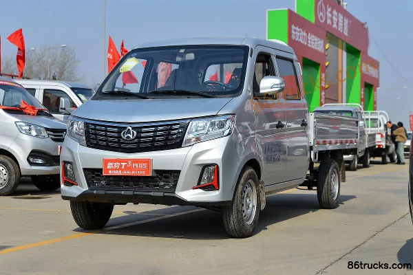 Changan Kuayue Xinbao T3 PLUS Version Flagship 1,6L essence 122ch 4X2(6 roues) 2,52m camion plateau double cabine micro (Yuan Huaihai Power)
