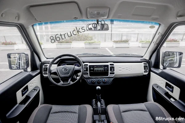 Dongfeng C36II Standard 112hp 1.5L Gasoline 7-Seat Multi-Purpose Passenger Vehicle Cab (1) | 86Trucks