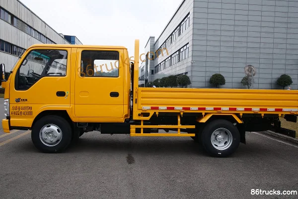 Isuzu 100P 120 ch 4X2(6 roues) 3,235 m double cabine camion porteur à ridelles (China VI) Extérieur (3) | 86Trucks