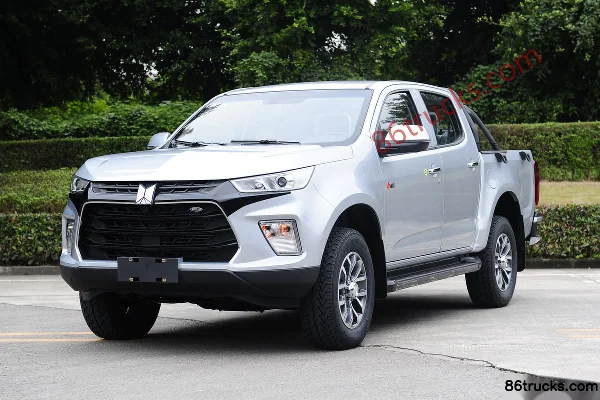 Qingling Isuzu Daka TAGA H 2025 Super Luxury Edition 2.0T Gasoline 184 hp 4WD Automatic Dump Double Row Pickup Exterior (2) | 86Trucks