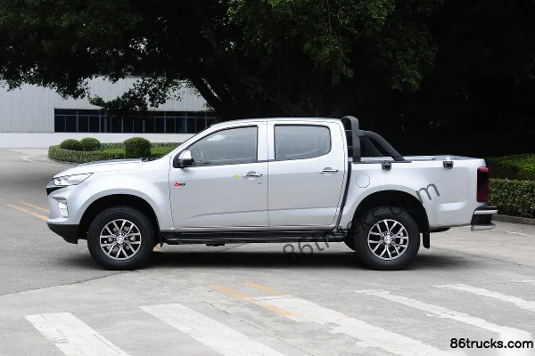 Qingling Isuzu Daka TAGA H 2025 Super Luxury Edition 2.0T Gasoline 184 hp 4WD Automatic Dump Double Row Pickup Exterior (3) | 86Trucks