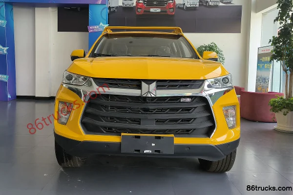 Qingling Isuzu Daka TAGA 2024 Luxury Edition 3.0T Diesel 150 hp 4WD Automatic Double Row Van Pickup Truck Exterior (2) | 86Trucks