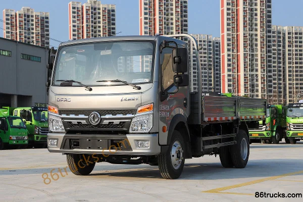Dongfeng Furui Ka F6 155 hp 4X2(6 wheels) 4.2m single-row flatbed light truck Exterior (3) | 86Trucks