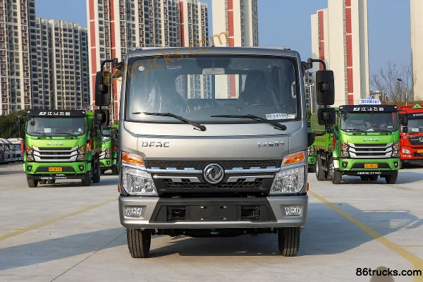 Dongfeng Furui Ka F6 155 hp 4X2(6 wheels) 4.2m single-row flatbed light truck Exterior (2) | 86Trucks