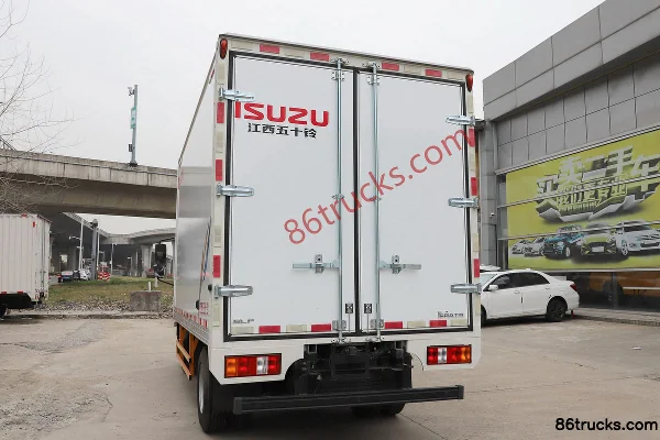 Jiangxi Isuzu Wing Release EC7 Standard Edition 116hp 4X2(6 wheels) 4.2m single-row van light truck (hydraulic brake) Body (3) | 86Trucks