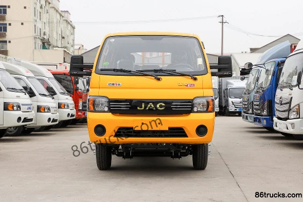 JAC Kaida X6 120 ch 4X2(6 roues) mini camion à ridelles, plateau 2,75 m, cabine double Extérieur (2) | 86Trucks