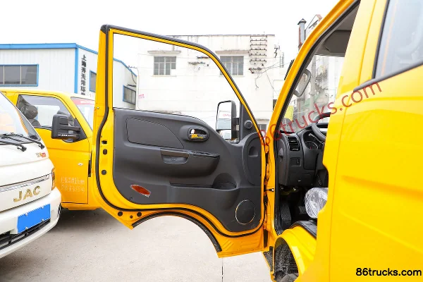 JAC Kaida X6 120 ch 4X2(6 roues) mini camion à ridelles, plateau 2,75 m, cabine double (1) | 86Trucks