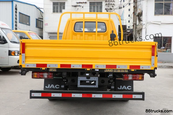 JAC Kaida X6 120 ch 4X2(6 roues) mini camion à ridelles, plateau 2,75 m, cabine double Carrosserie (2) | 86Trucks
