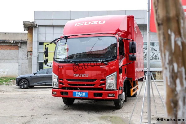 Jiangxi Isuzu Yifang EC7 127 ch 4X2(6 roues) 4,2 m fourgon léger cabine simple Extérieur (3) | 86Trucks