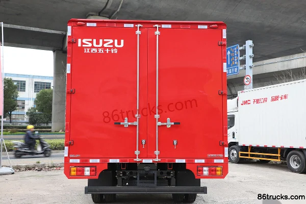 Jiangxi Isuzu Yifang EC7 127 ch 4X2(6 roues) 4,2 m fourgon léger cabine simple Carrosserie (3) | 86Trucks