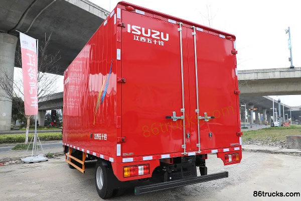 Jiangxi Isuzu Yifang EC7 127 ch 4X2(6 roues) 4,2 m fourgon léger cabine simple Carrosserie (2) | 86Trucks