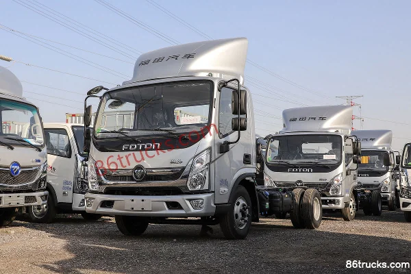 Foton Aoling New Jieyun Youth Flying Edition 151hp 4X2(6 wheels) 4.17m single-row stake light truck Exterior (3) | 86Trucks