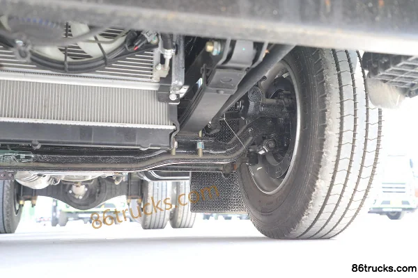 JAC Junling 130 hp 4X2(6 wheels) 3.3m half-row dump truck Chassis (3) | 86Trucks