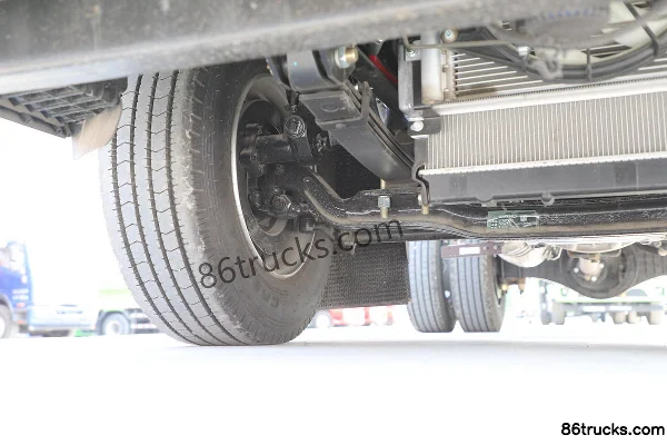 JAC Junling 130 hp 4X2(6 wheels) 3.3m half-row dump truck Chassis (2) | 86Trucks