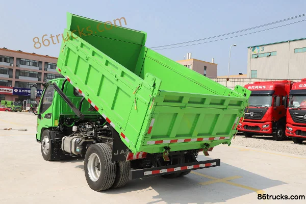 JAC Junling 130 hp 4X2(6 wheels) 3.3m half-row dump truck Body (2) | 86Trucks