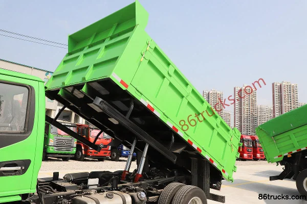 JAC Junling 130 hp 4X2(6 wheels) 3.3m half-row dump truck Body (1) | 86Trucks