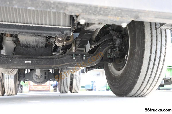 JAC Junling G6 160 ch 4X2(6 roues) 3,8 m benne basculante à cabine demi-avancée (China VI) Châssis (3) | 86Trucks