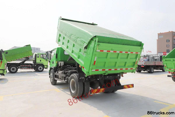 JAC Junling G6 160 ch 4X2(6 roues) 3,8 m benne basculante à cabine demi-avancée (China VI) Carrosserie (2) | 86Trucks