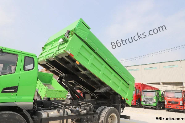 JAC Junling G6 160 ch 4X2(6 roues) 3,8 m benne basculante à cabine demi-avancée (China VI) Carrosserie (1) | 86Trucks