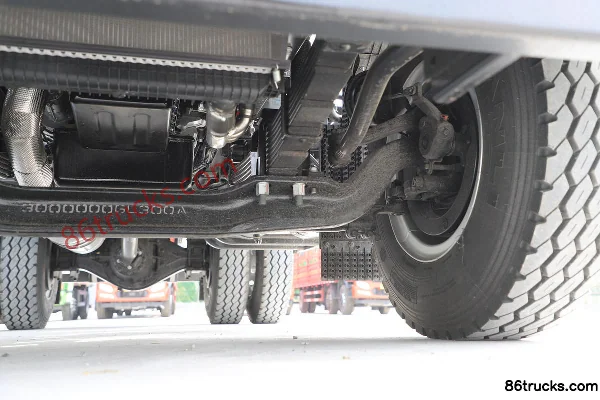 JAC Feiyue J3 version standard 180 ch 4X2(6 roues) camion benne 4,2 m (China VI) Châssis (3) | 86Trucks