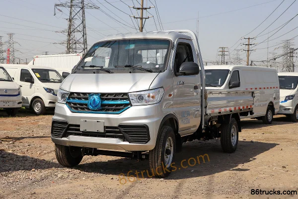 Dongfeng EV80 3T 3.05m Single Row Pure Electric Panel Light Truck 39.168kWh 4X2(6 wheels) Exterior (3) | 86Trucks