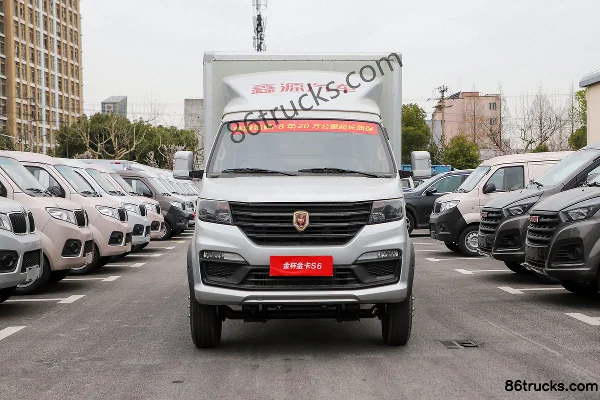 SRM Jinka S6 1.6L 123hp 4X2(6 wheels) gasoline 3.69m single-row van mini truck Exterior (2) | 86Trucks