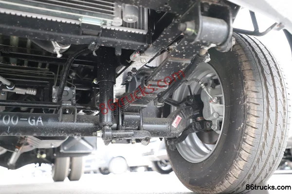 SRM Jinka S6 1.6L 123hp 4X2(6 wheels) gasoline 3.69m single-row van mini truck Chassis (3) | 86Trucks