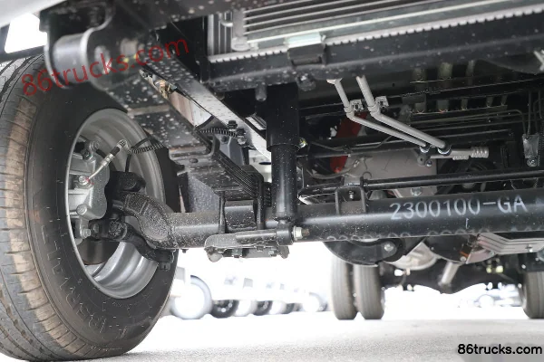 SRM Jinka S6 1.6L 123hp 4X2(6 wheels) gasoline 3.69m single-row van mini truck Chassis (2) | 86Trucks