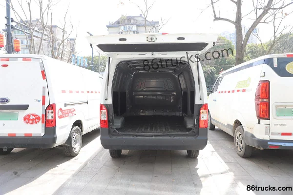 Karry Jiangtun E6 2023 Wide Comfort Edition 2-Seat Pure Electric Panel Van Guoxuan High-Tech 40.55kWh Cargo Box (2) | 86Trucks