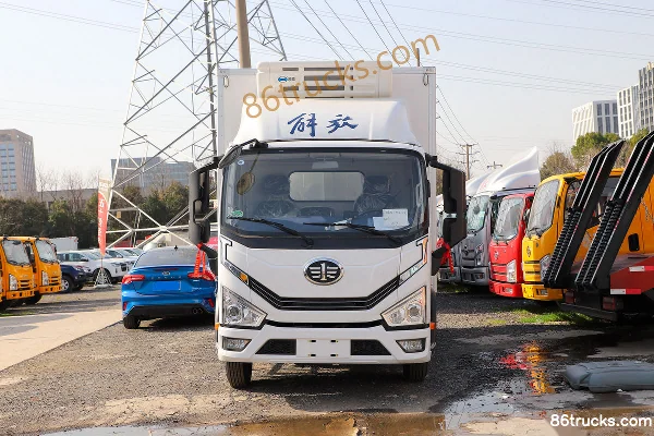 FAW Jiefang Tiger 6G 4.5T 4.05m Single Row Plug-in Hybrid Refrigerated Truck 13.616kWh 4X2(6 wheels) Exterior (2) | 86Trucks