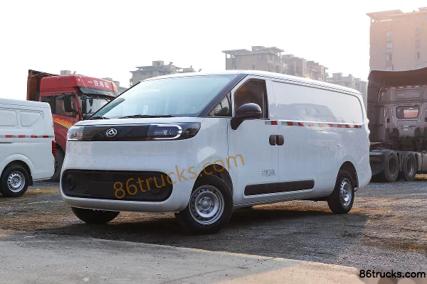 Maxus Dawan V1 2024 3-seat pure electric long wheelbase low roof panel van 51kWh Exterior (3) | 86Trucks