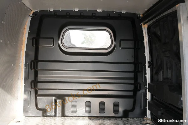JAC Van Baolu V8 Guoxuan Linghang version 2 places camion fourgon électrique pur 5,46 m 41,93 kWh Caisse (3) | 86Trucks