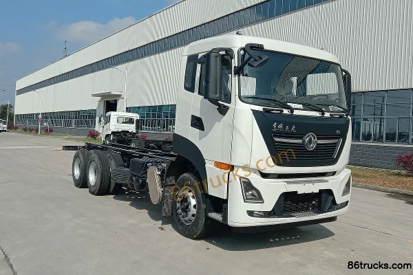 Dongfeng Commercial Vehicle Tianlong KL 340hp 6X4(10 wheels) power truck chassis Exterior