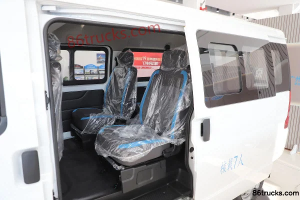 Dongfeng EC36Ⅱ 2.2T 4.5m electric light bus 41.86kWh Cargo Box (1) | 86Trucks